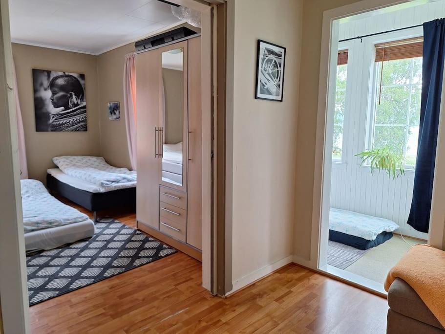 Privat Leilighet Pa Gard Med Badstue Og Nordlys Narvik Exterior photo